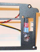 [Picture of cutout and powerpole connector]