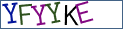 Type the letters shown in the picture