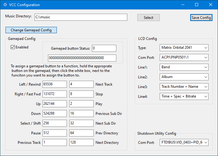 [VCC Config Program in Windows PE]